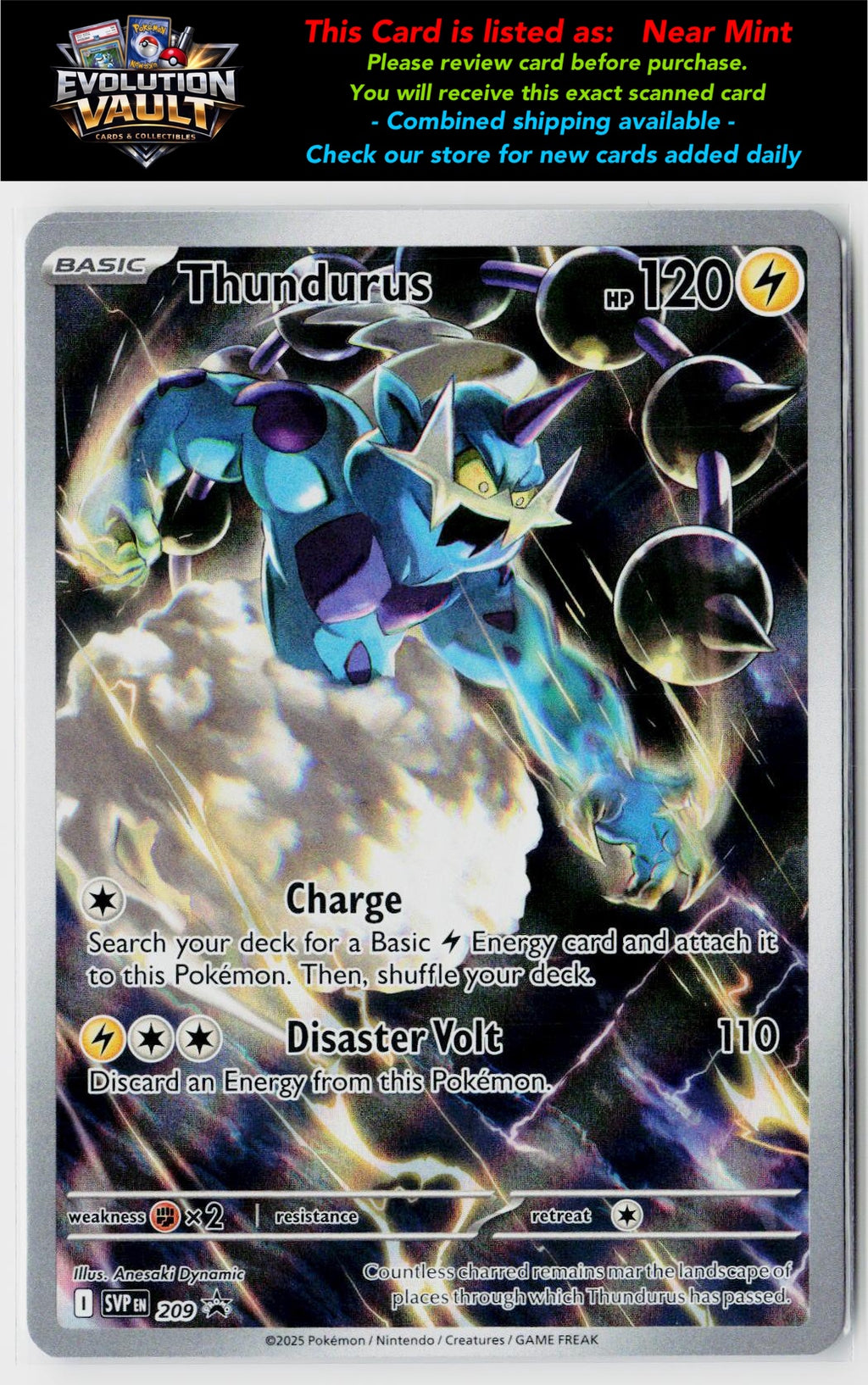 SV: Scarlet & Violet Promo Cards #209 Thundurus