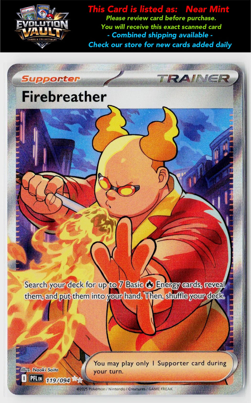 ME02: Phantasmal Flames #119/094 Firebreather