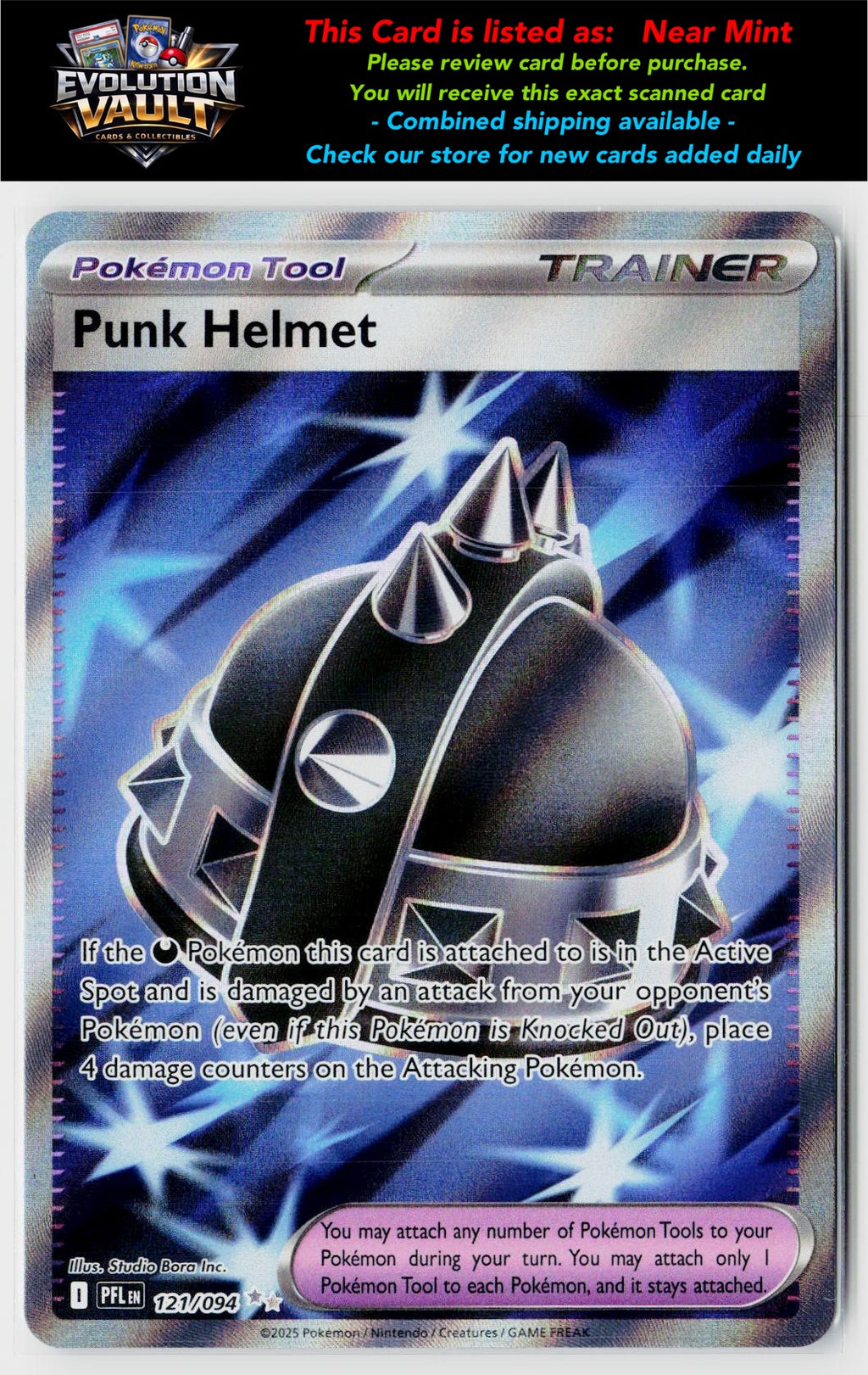 ME02: Phantasmal Flames #121/094 Punk Helmet