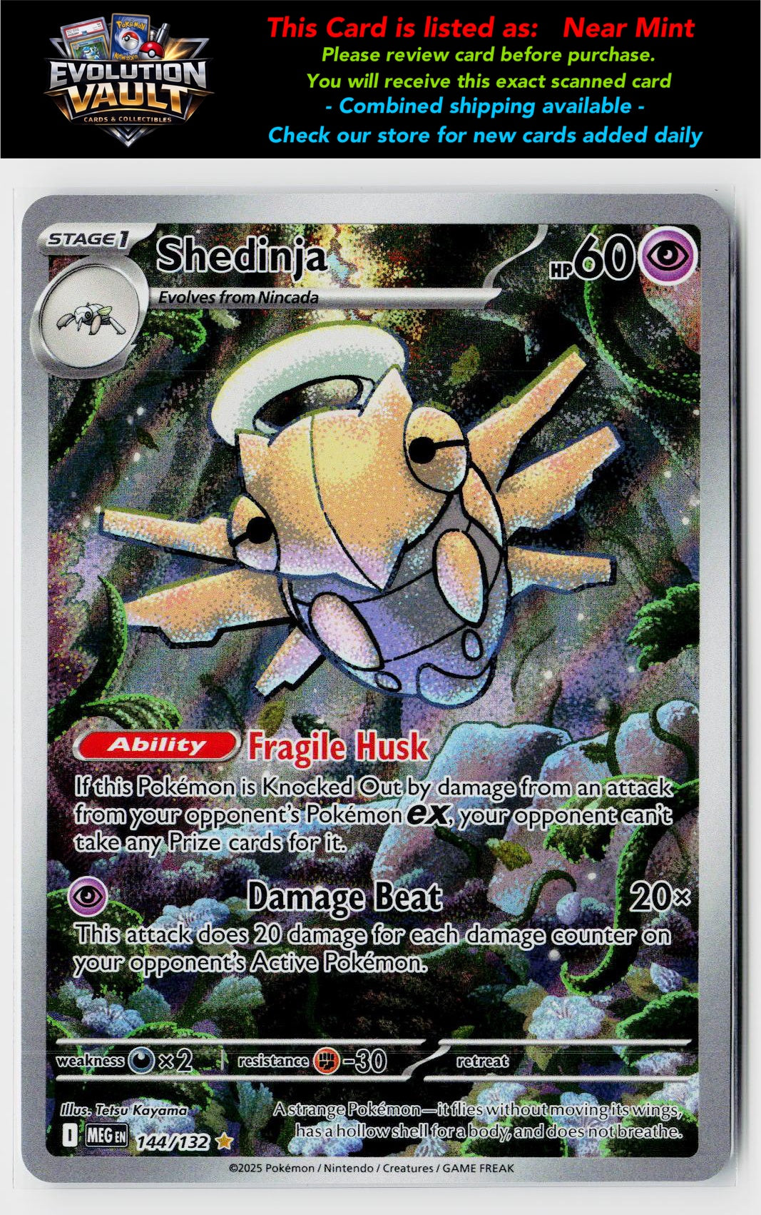 ME01: Mega Evolution #144/132 Shedinja