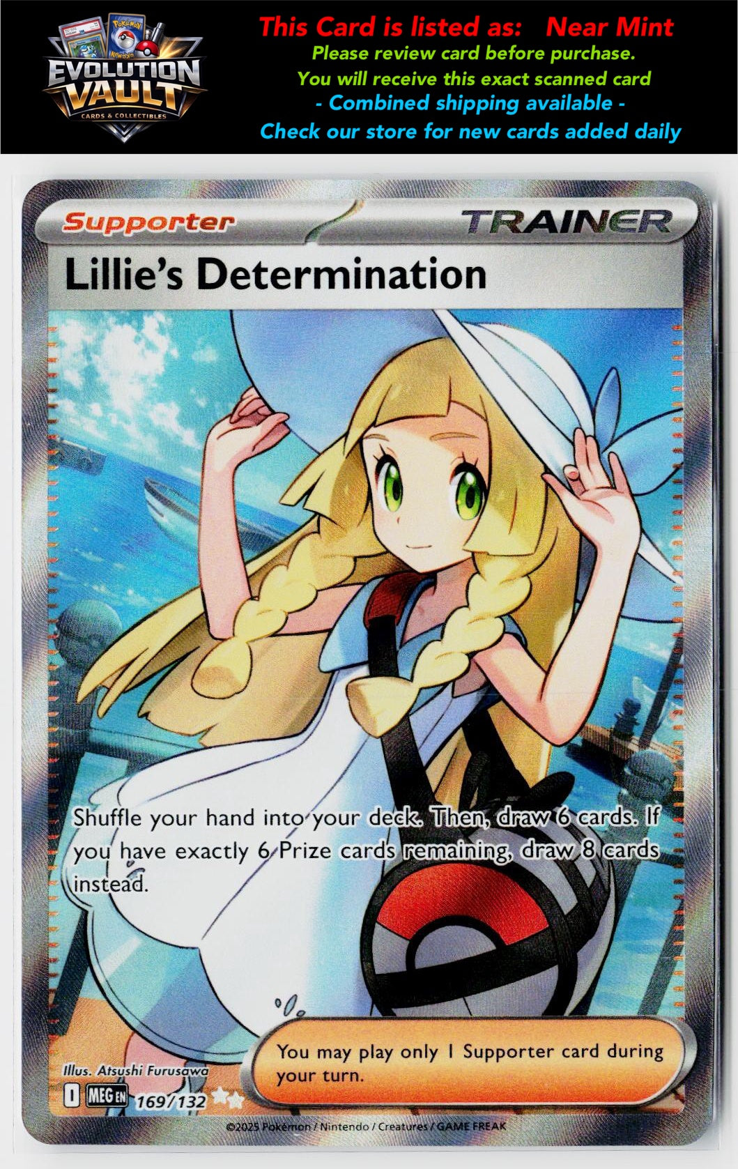 ME01: Mega Evolution #169/132 Lillie's Determination