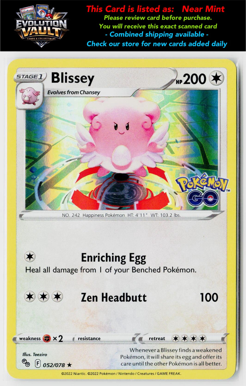 Pokemon GO #052/078 Blissey
