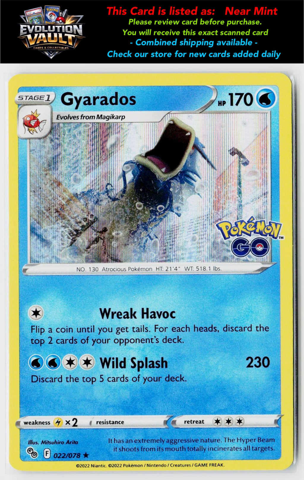 Pokemon GO #022/078 Gyarados