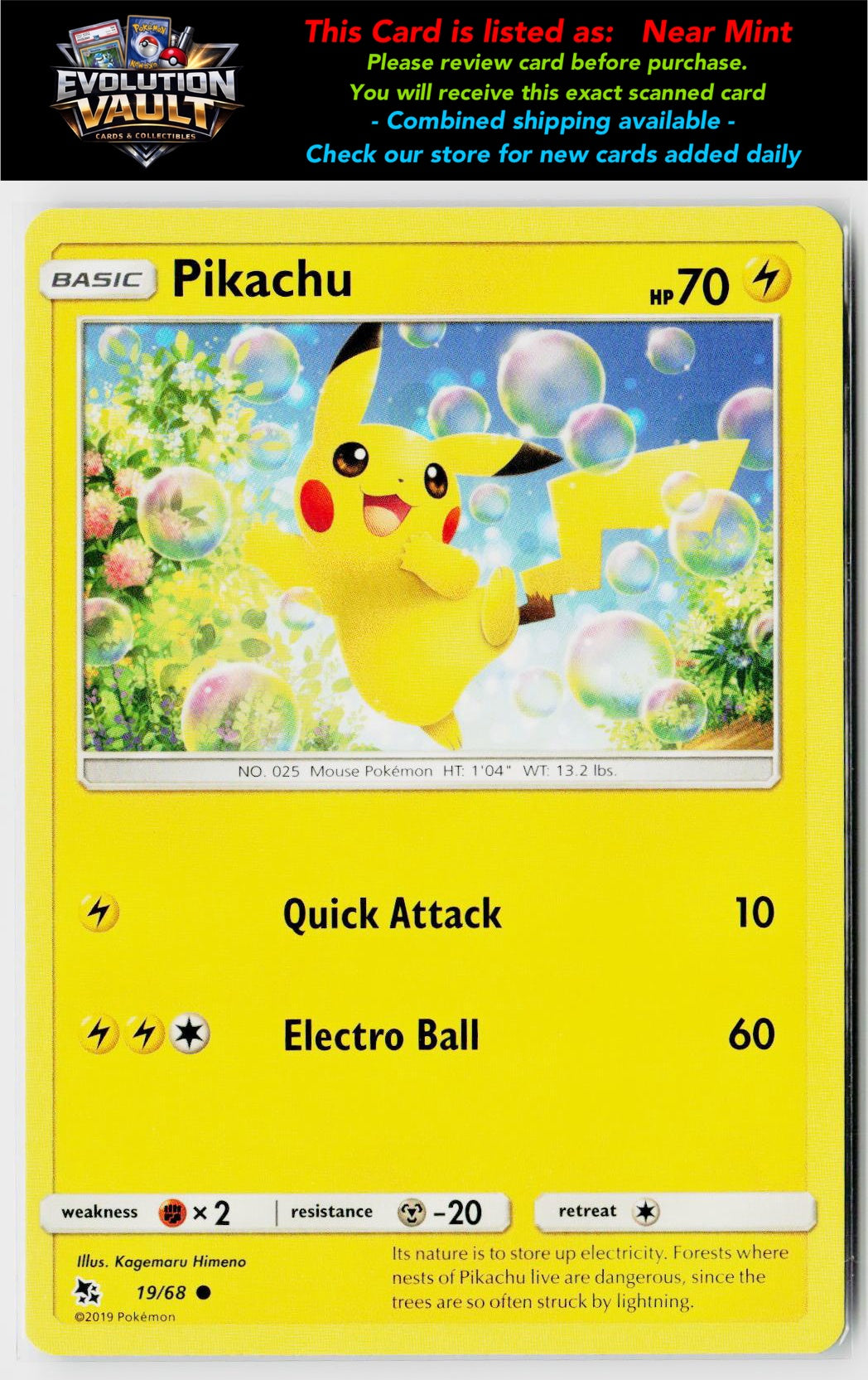 Battle Academy #019/068 Pikachu
