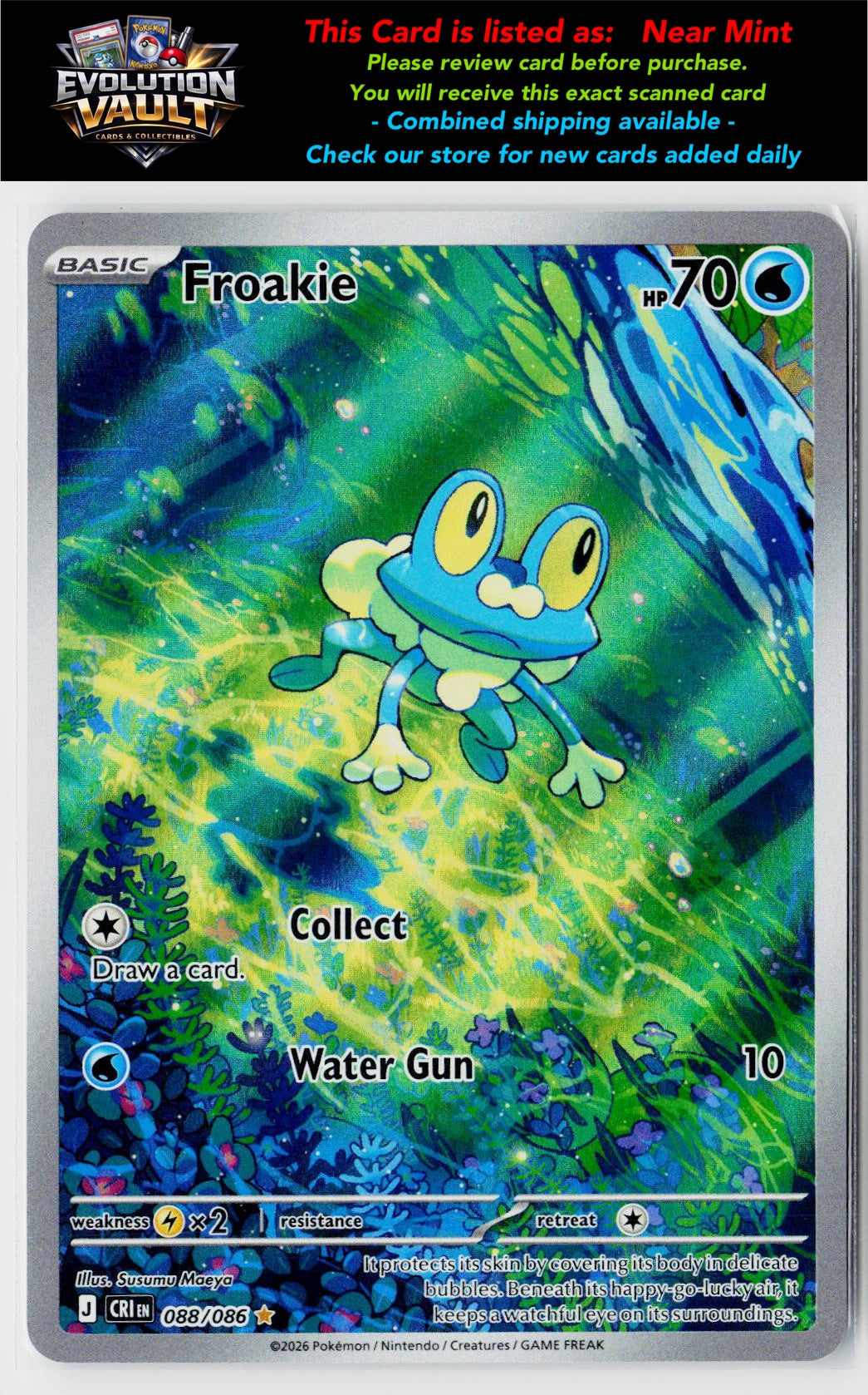 ME04: Chaos Rising #088/086 Froakie