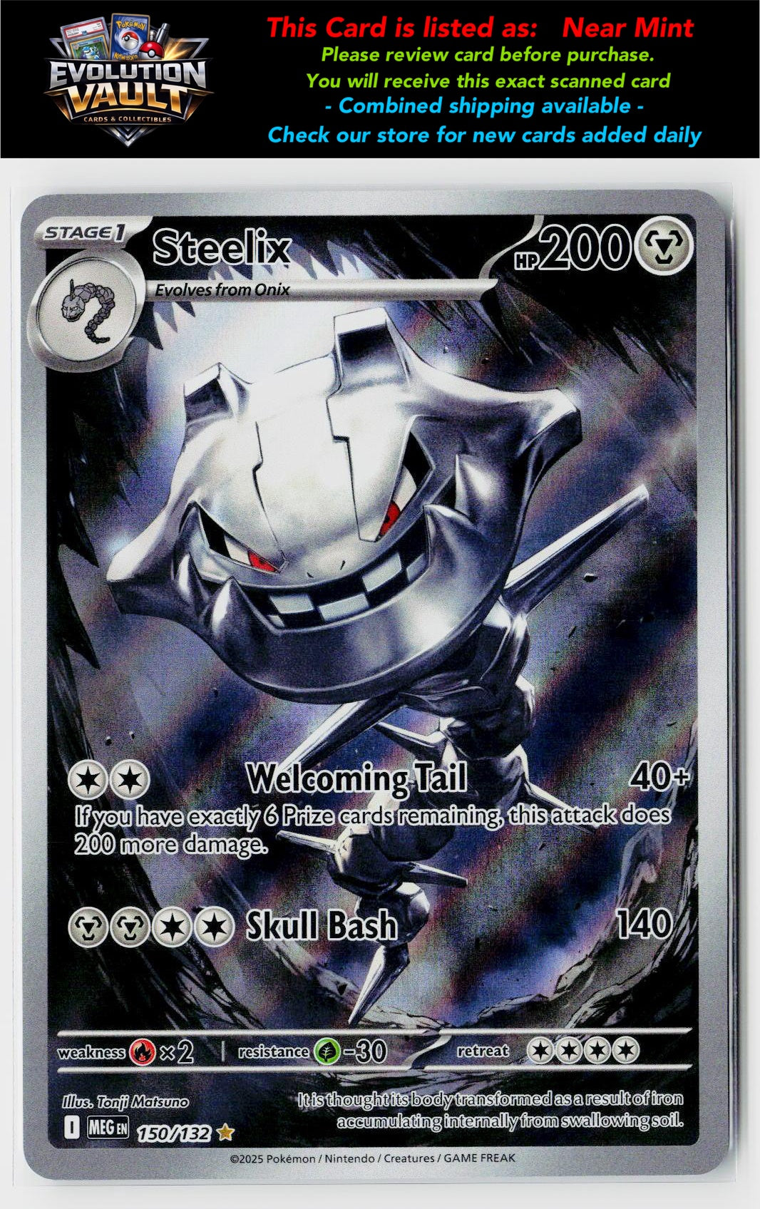 ME01: Mega Evolution #150/132 Steelix