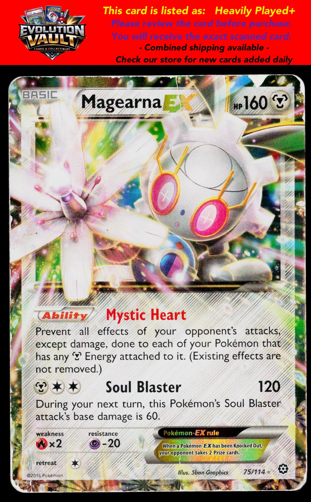 XY - Steam Siege #75/114 Magearna EX