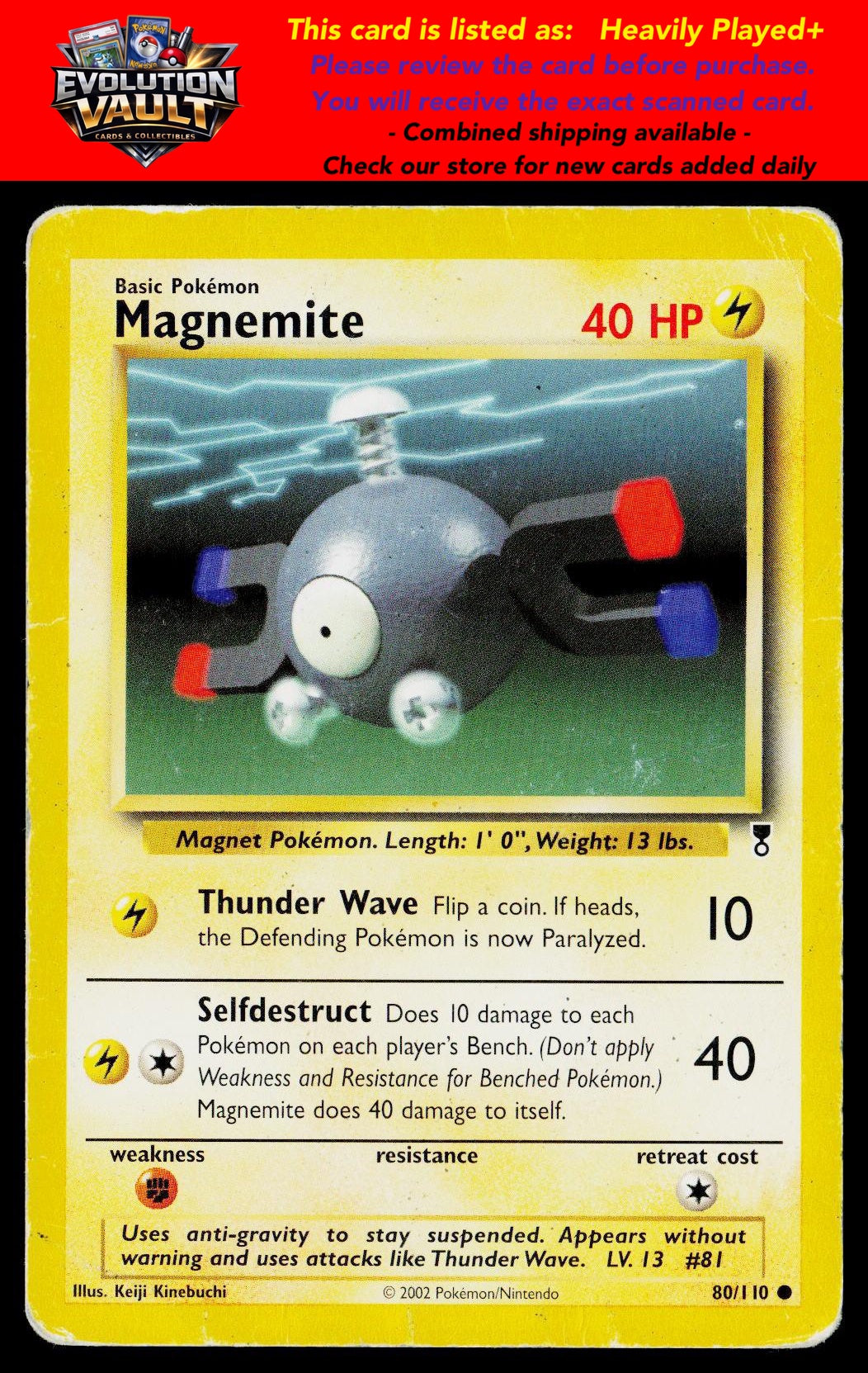 Legendary Collection #080/110 Magnemite