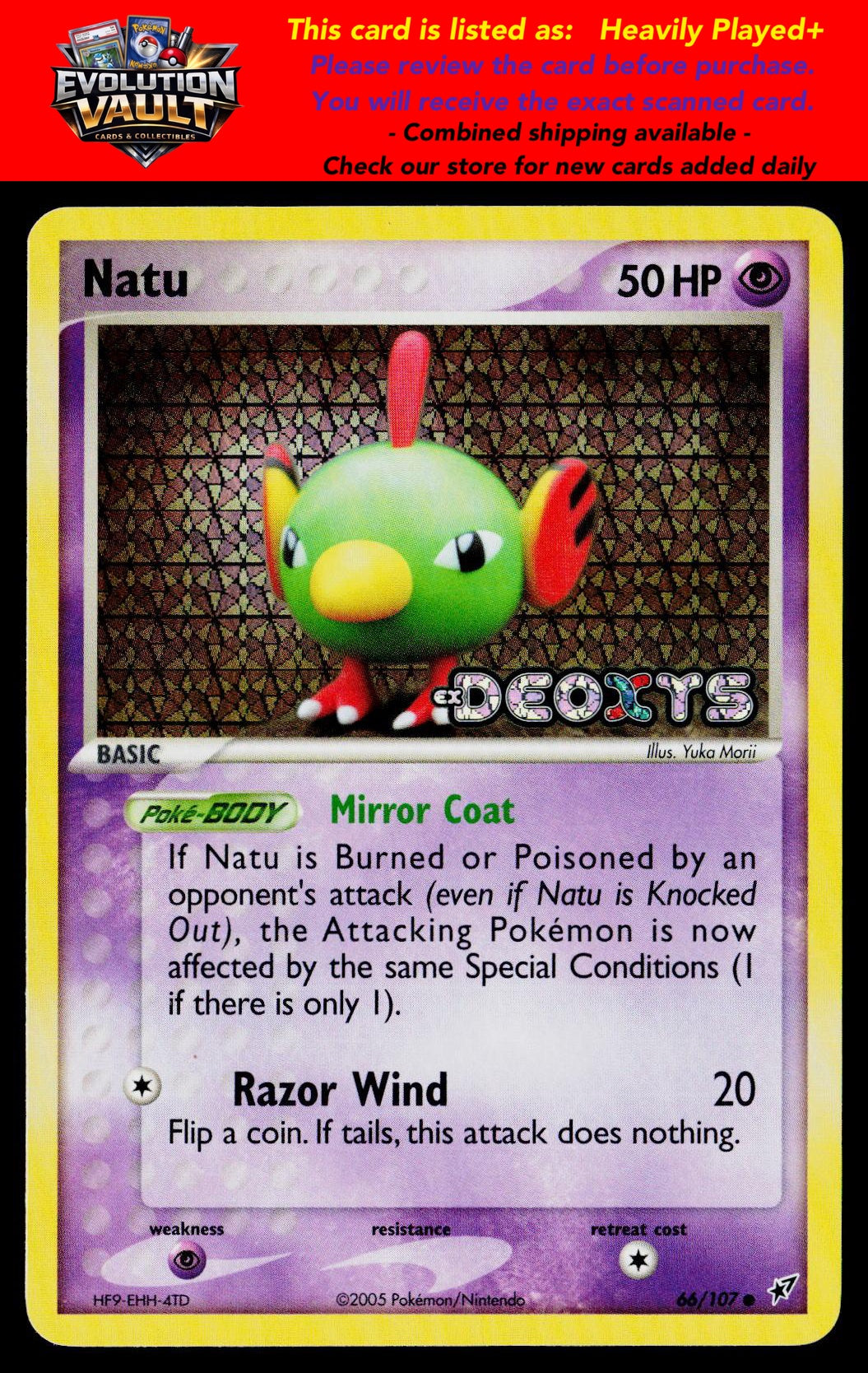 Deoxys #66/107 Natu