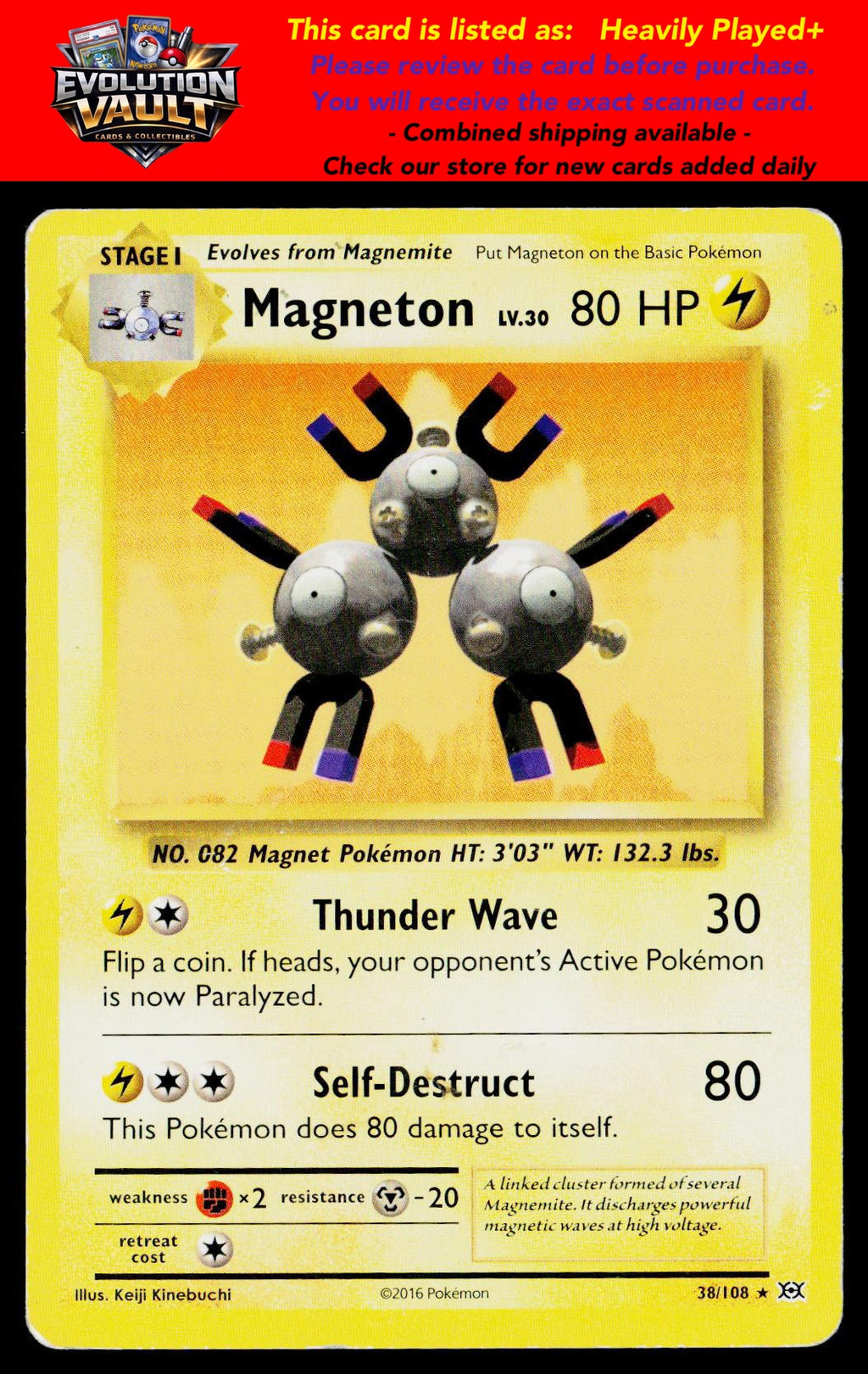 XY - Evolutions #38/108 Magneton