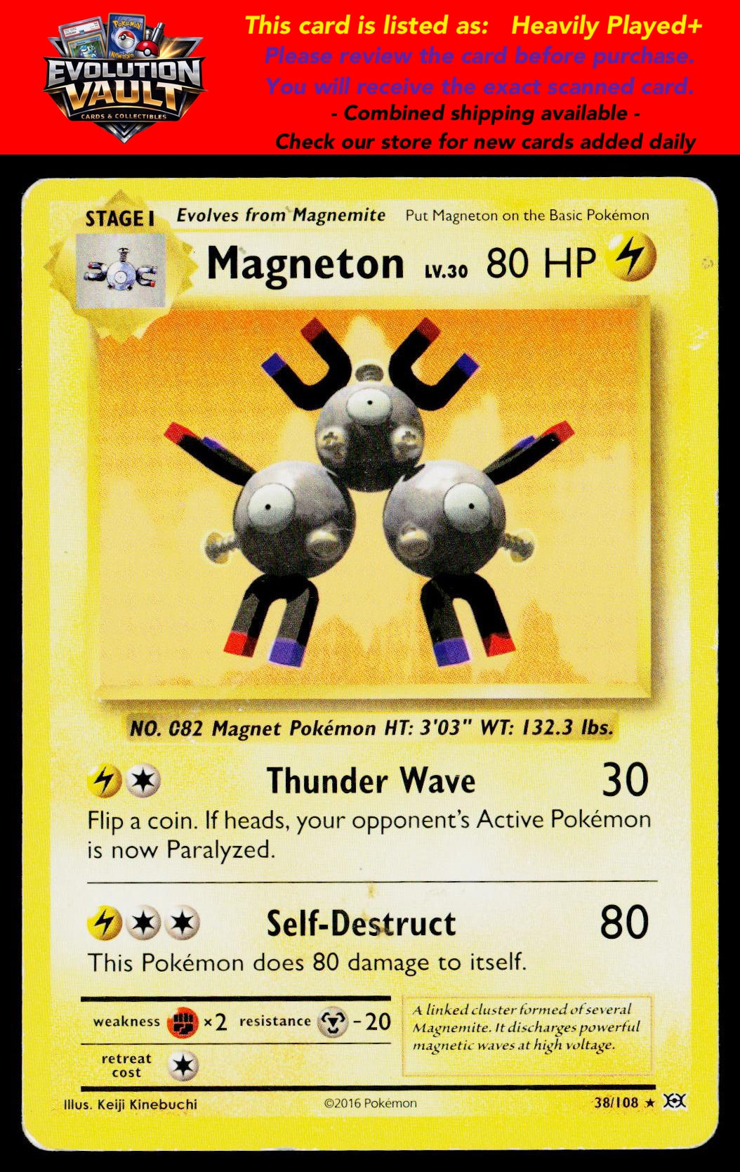 XY - Evolutions #38/108 Magneton