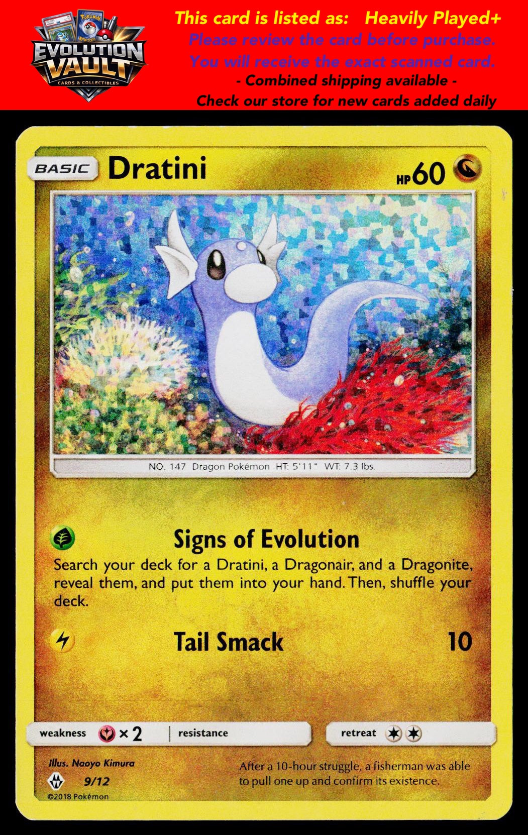 McDonald's Promos 2018 #009/012 Dratini