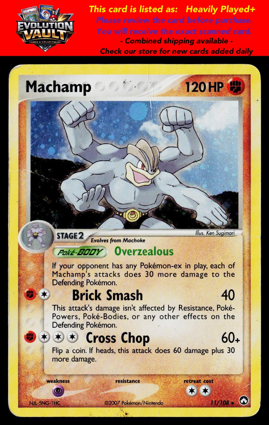Power Keepers #11/108 Machamp