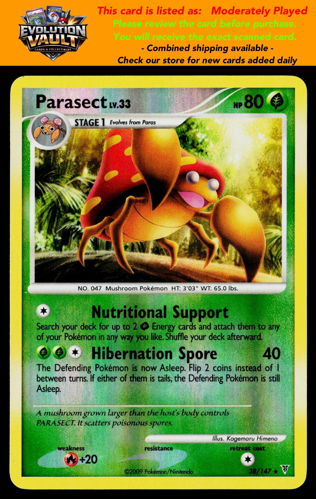Supreme Victors #38 Parasect