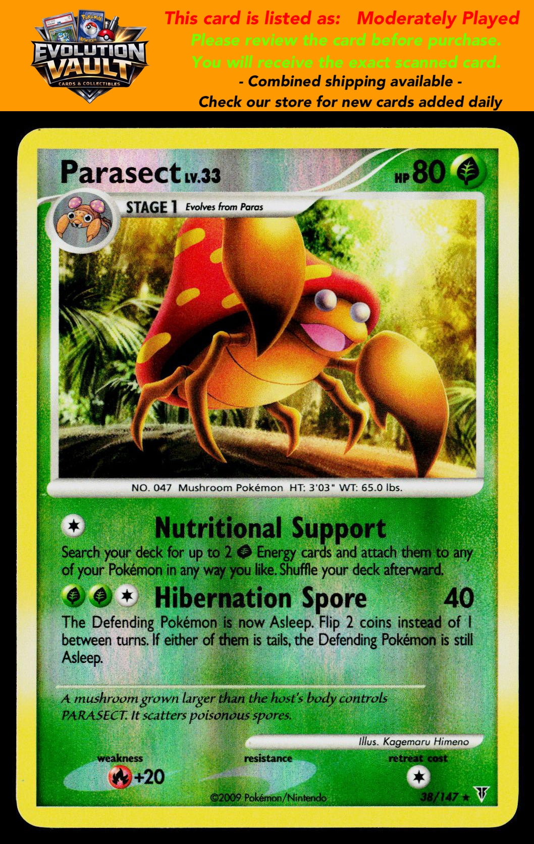 Supreme Victors #38 Parasect