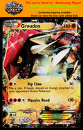 XY Promos #XY42 Groudon EX