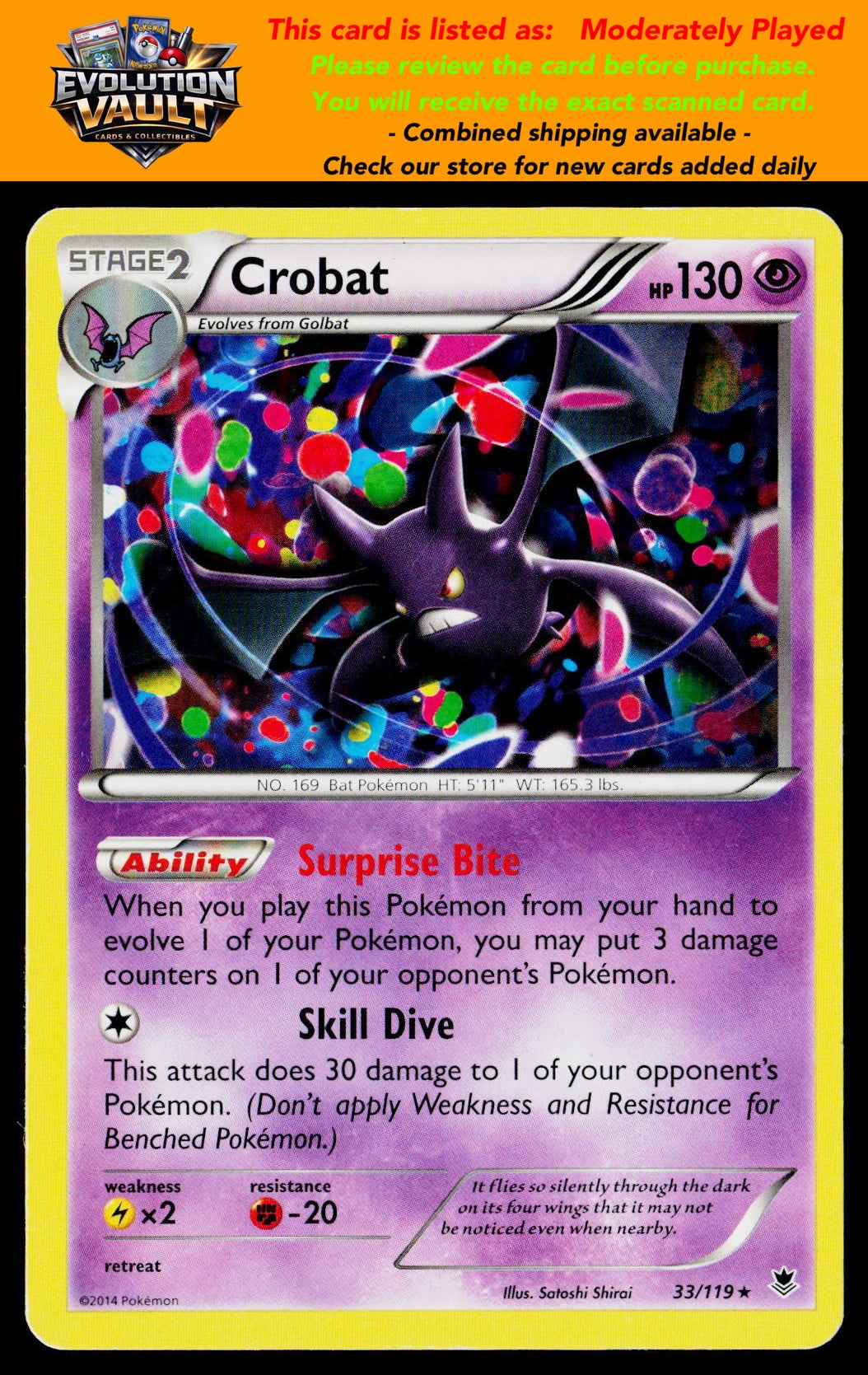 XY - Phantom Forces #33/119 Crobat