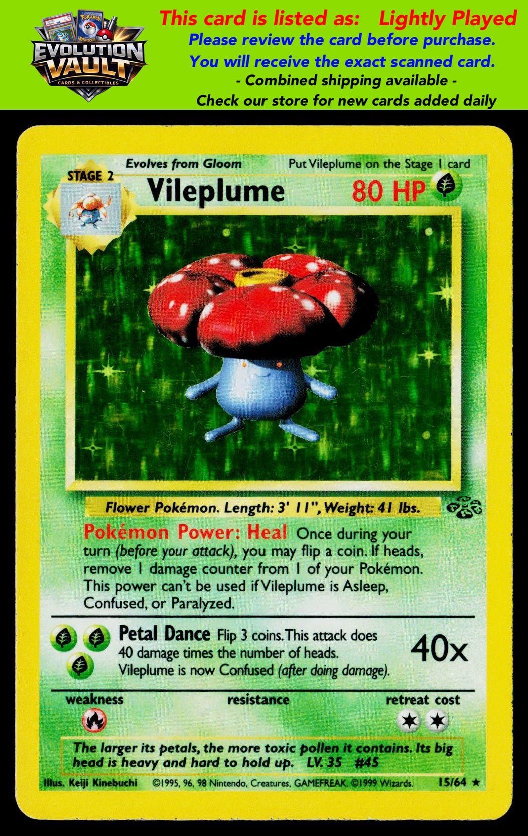 Jungle #15/64 Vileplume (15)