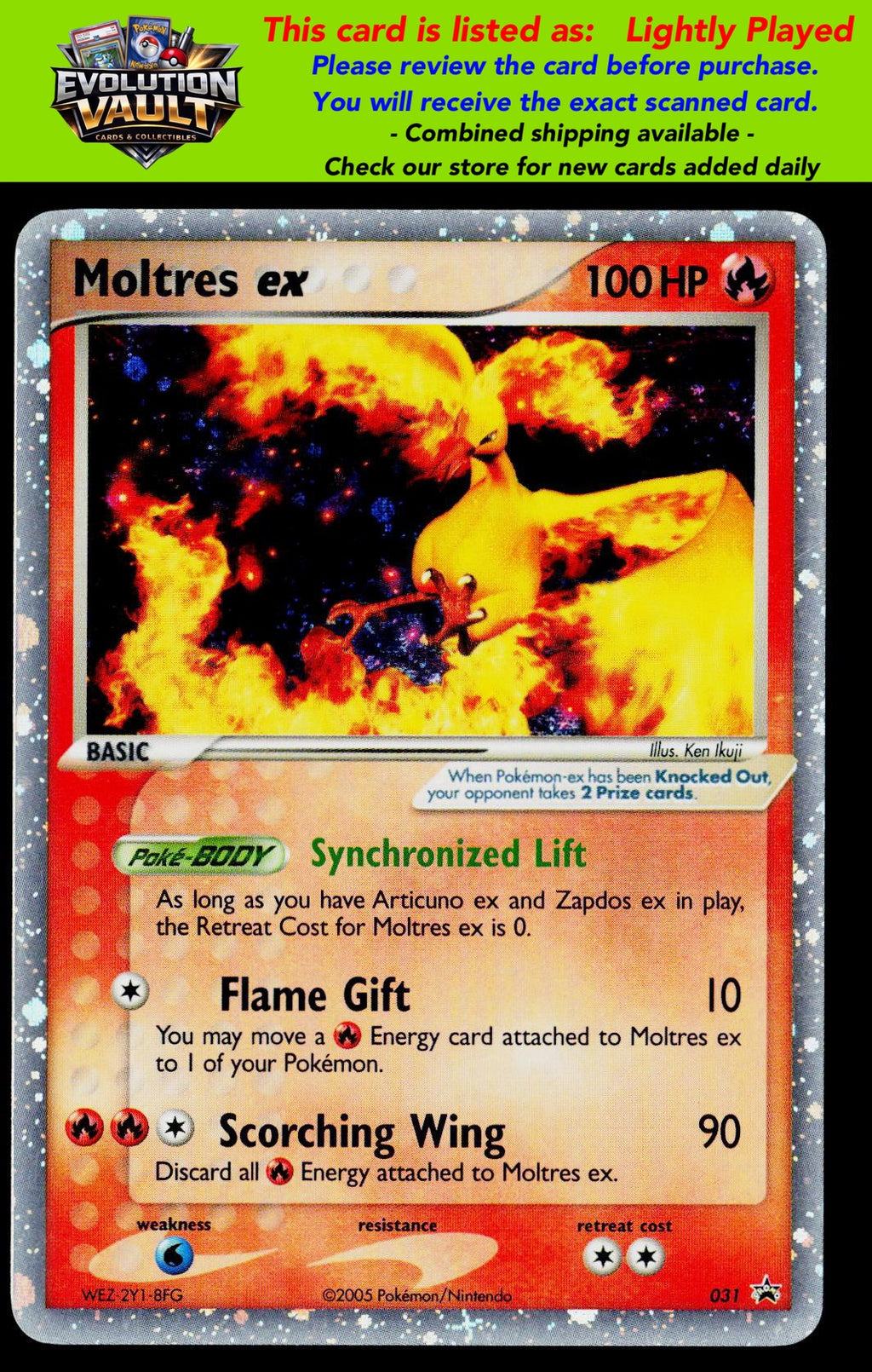 Nintendo Promos #031 Moltres ex