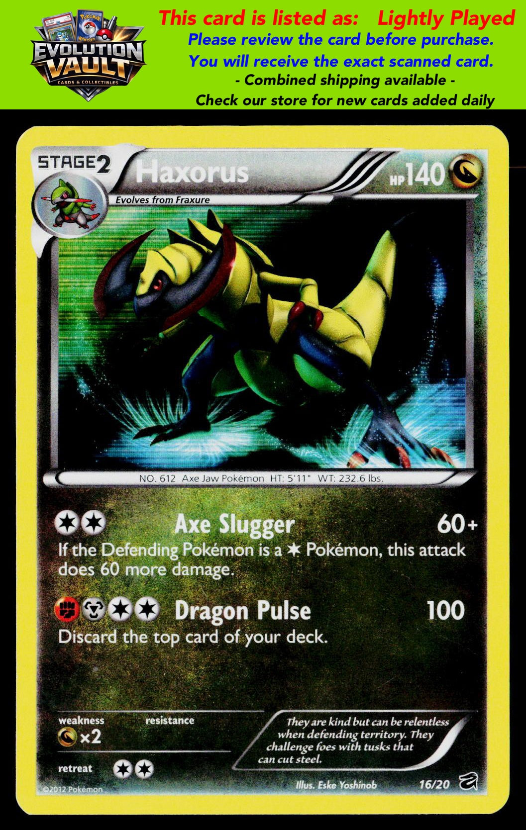 Dragon Vault #16/20 Haxorus
