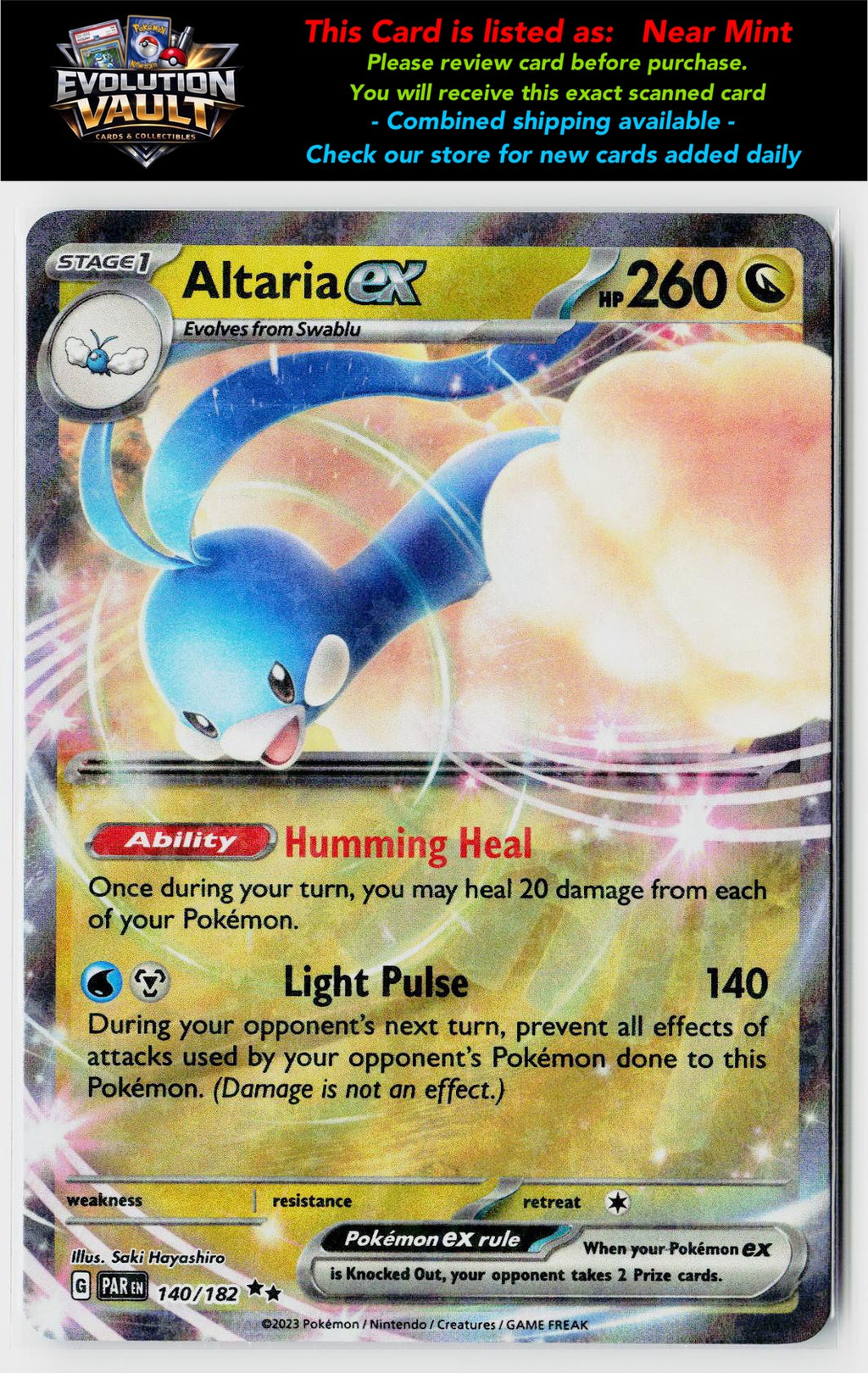 SV04: Paradox Rift #140/182 Altaria ex