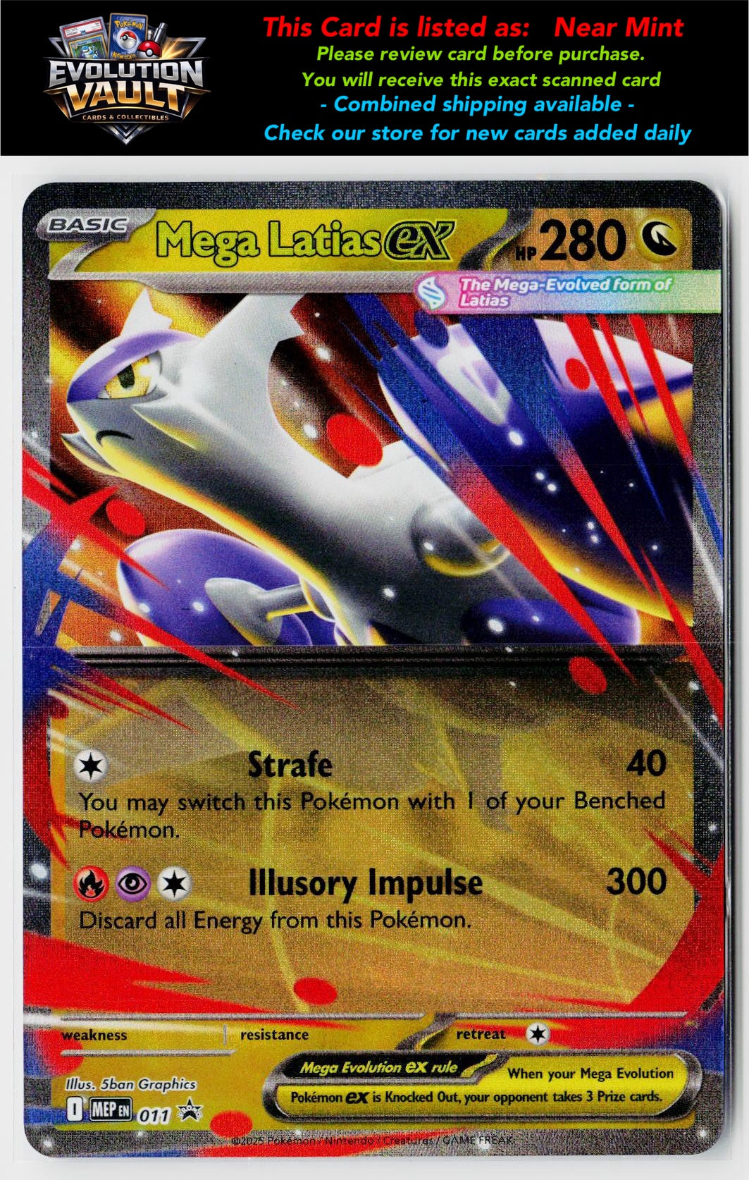 ME: Mega Evolution Promo #011 Mega Latias ex