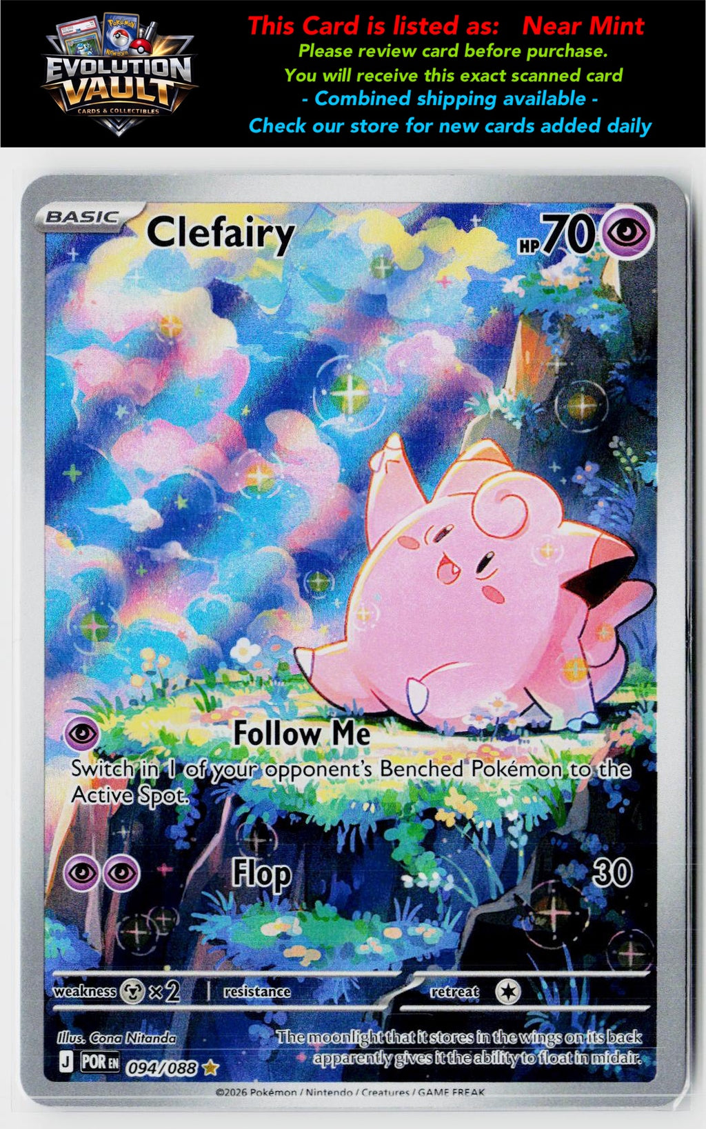 ME03: Perfect Order #094/088 Clefairy