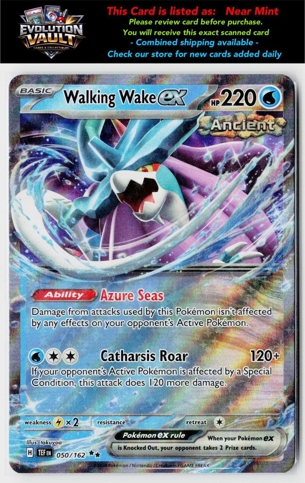 SV05: Temporal Forces #050/162 Walking Wake ex