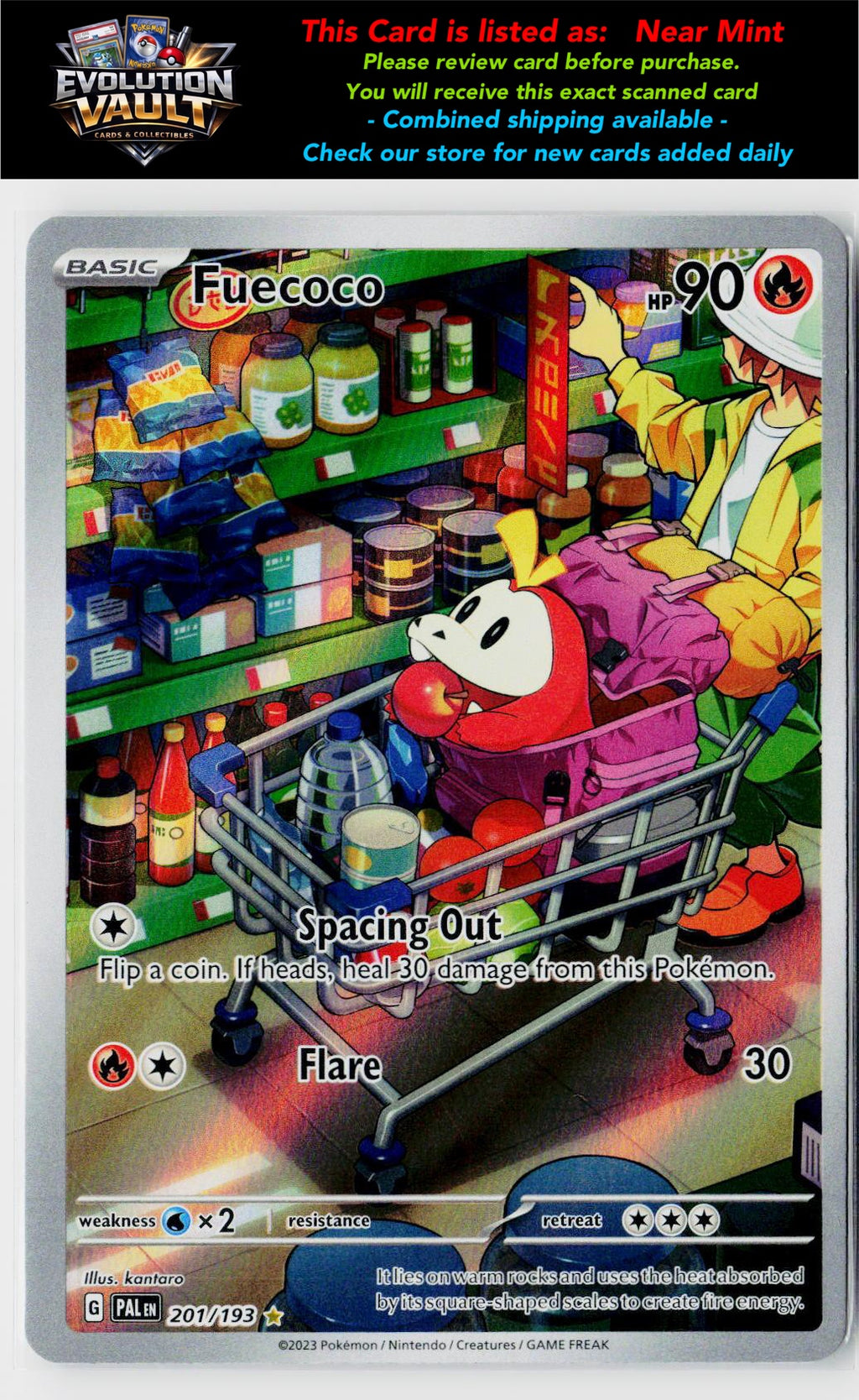 SV02: Paldea Evolved #201/193 Fuecoco