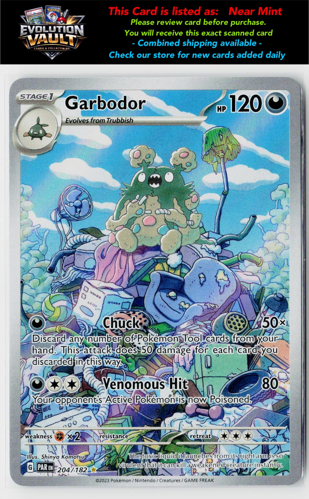 SV04: Paradox Rift #204/182 Garbodor