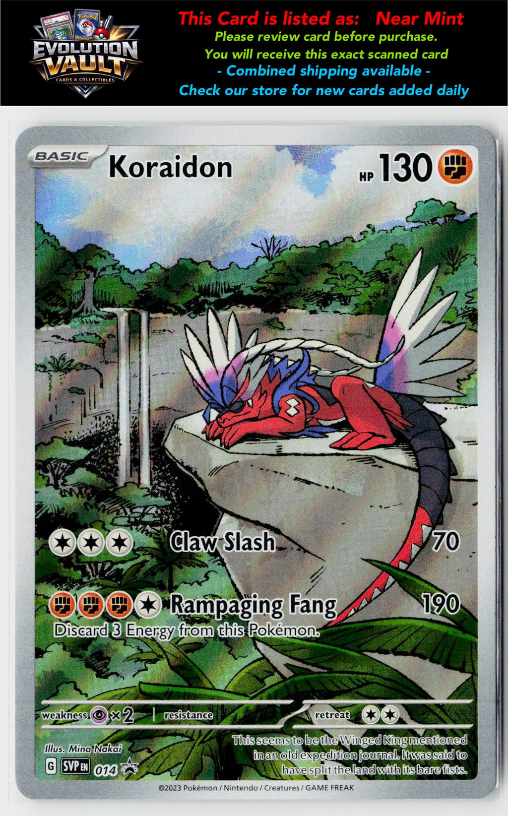 SV: Scarlet & Violet Promo Cards #014 Koraidon