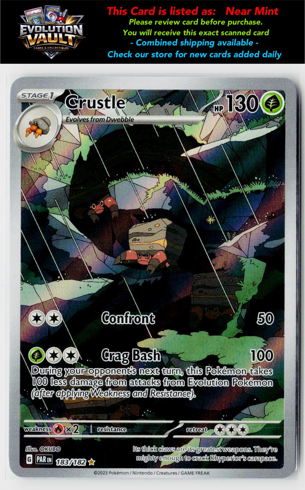 SV04: Paradox Rift #183/182 Crustle