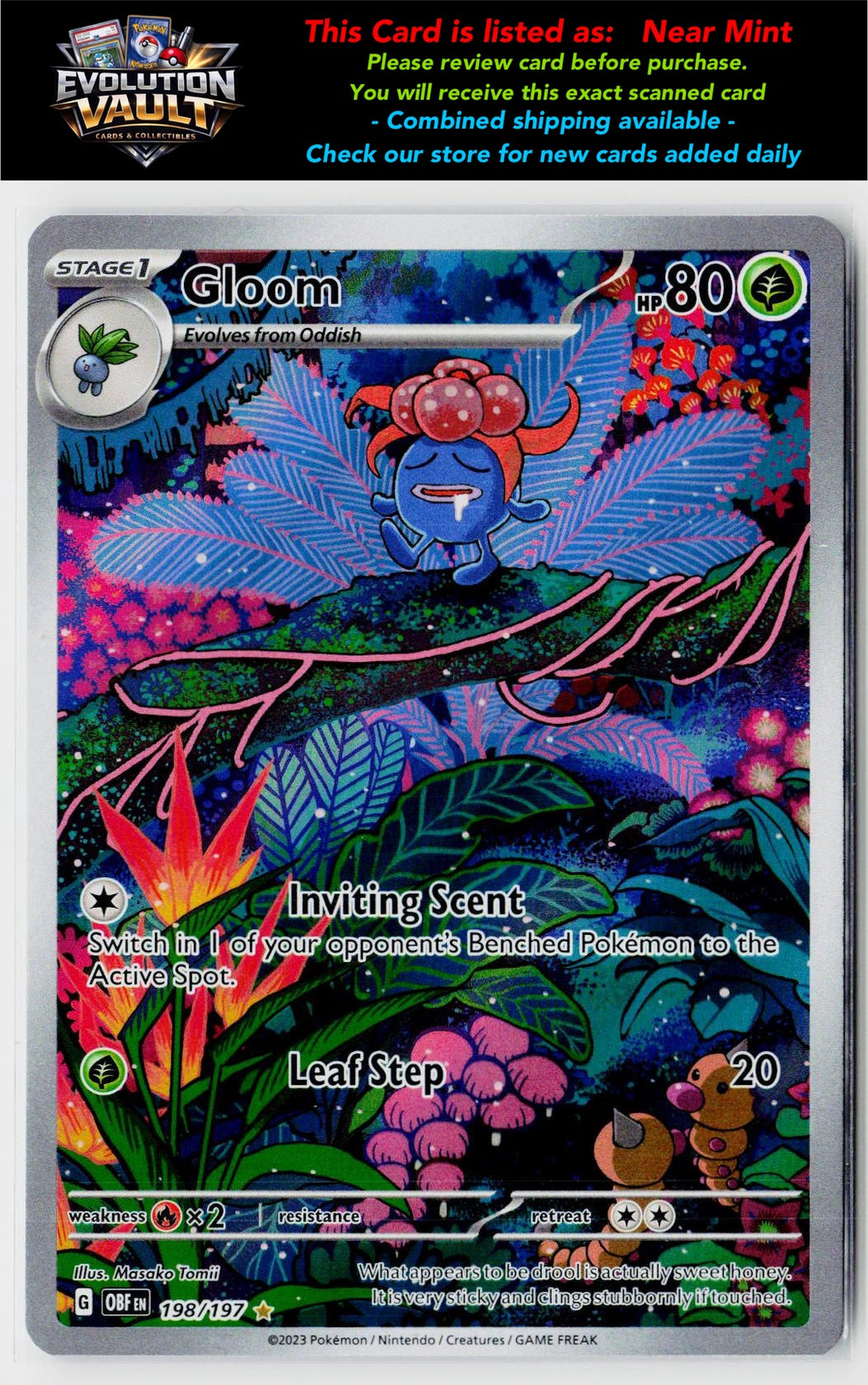 SV03: Obsidian Flames #198/197 Gloom