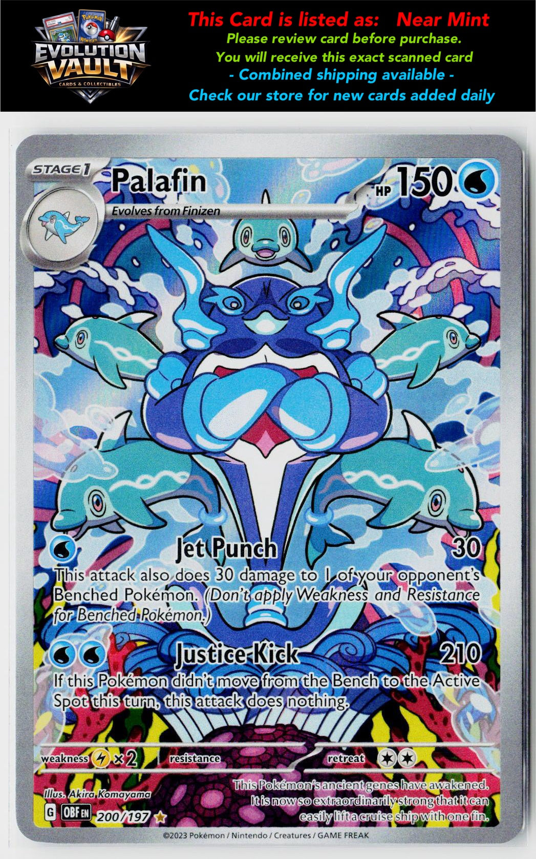 SV03: Obsidian Flames #200/197 Palafin
