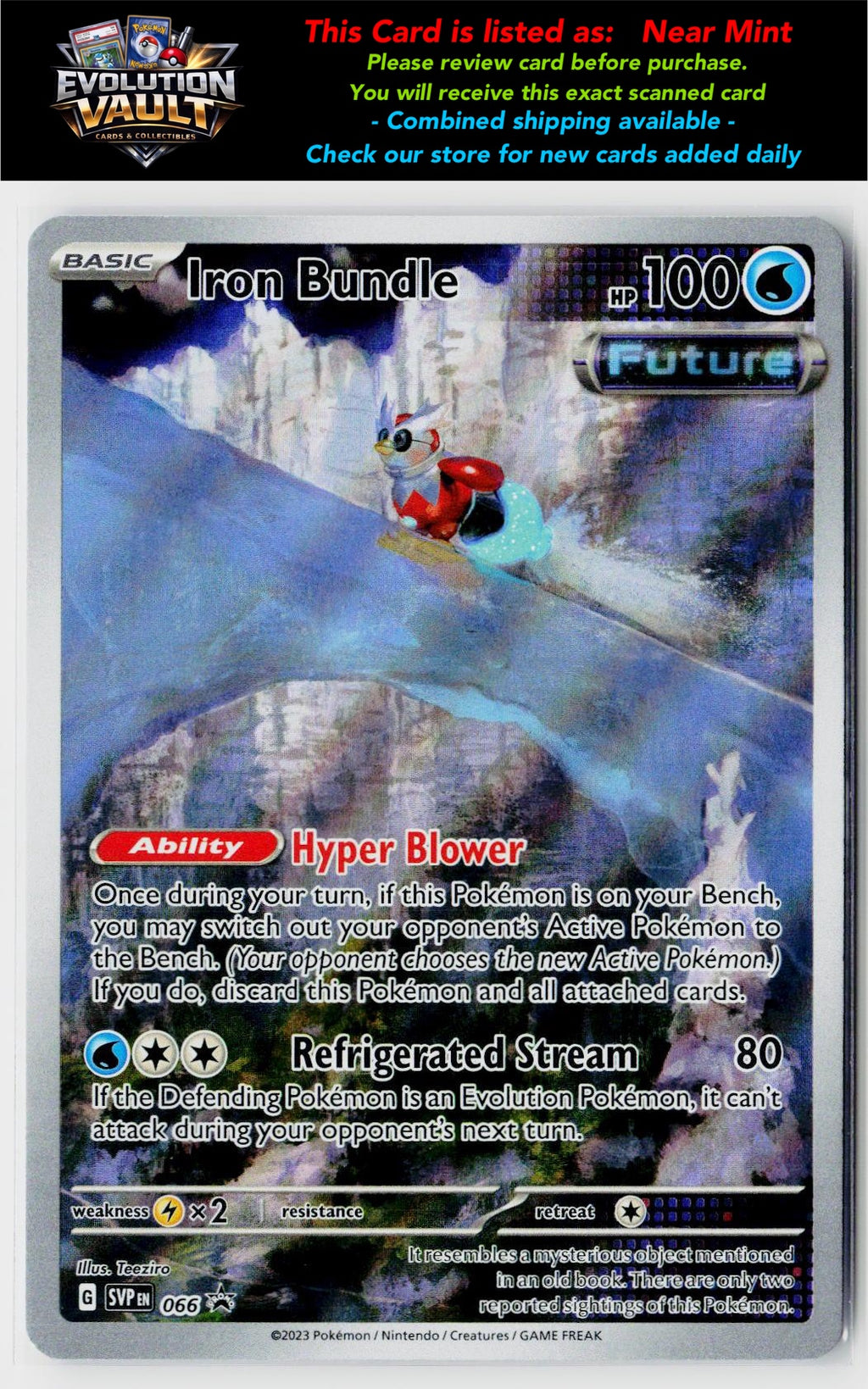 SV: Scarlet & Violet Promo Cards #066 Iron Bundle