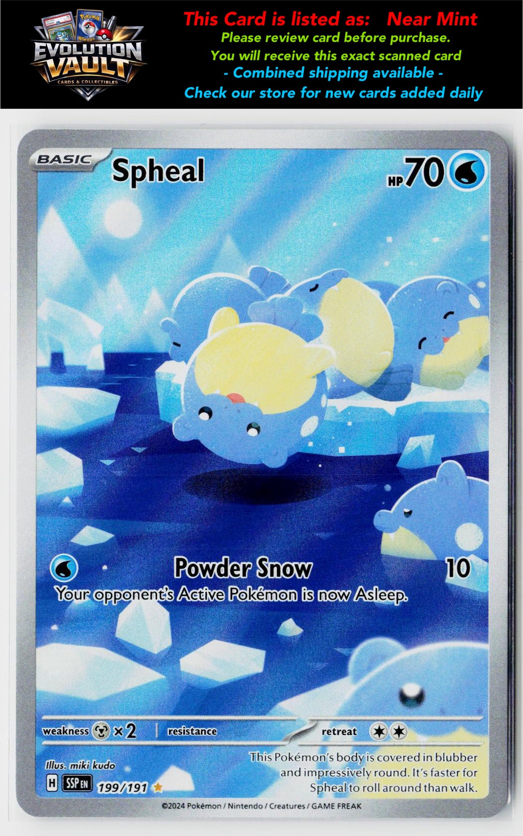 SV08: Surging Sparks #199/191 Spheal