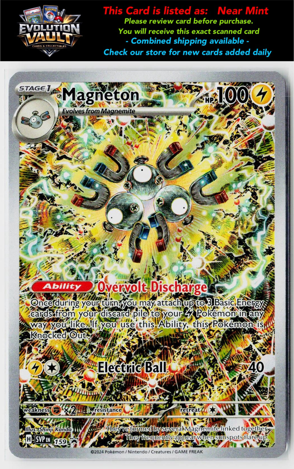 SV: Scarlet & Violet Promo Cards #159 Magneton