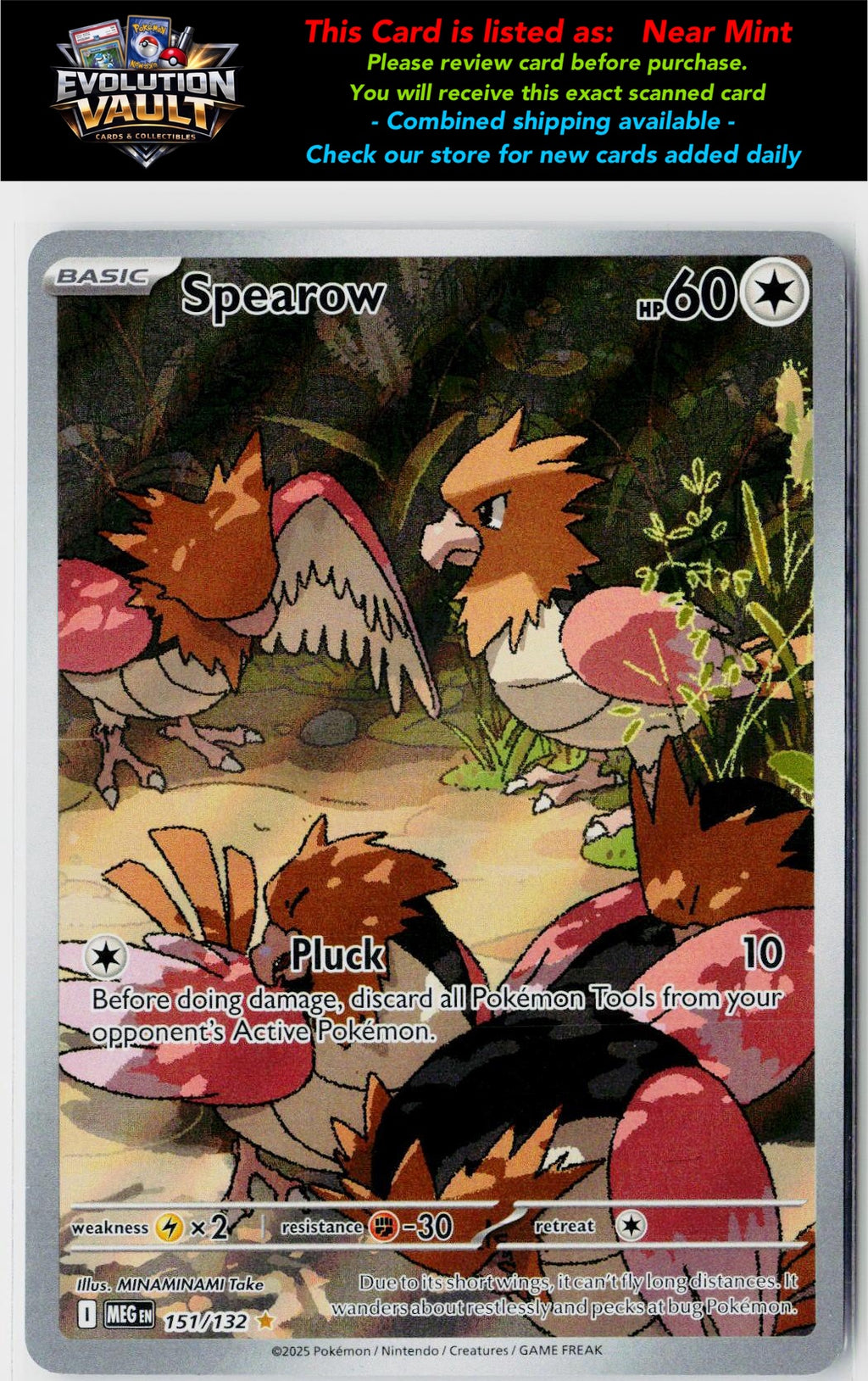 ME01: Mega Evolution #151/132 Spearow