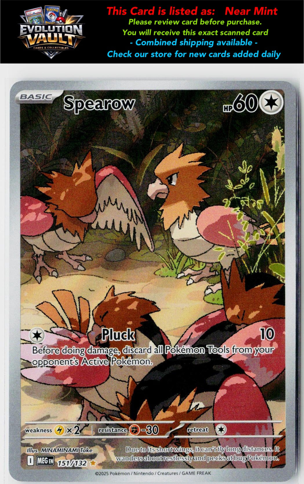 ME01: Mega Evolution #151/132 Spearow