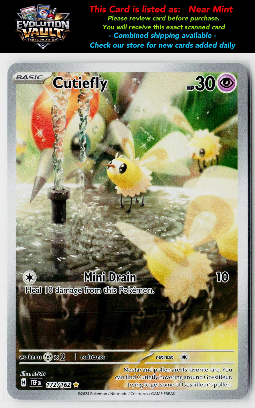 SV05: Temporal Forces #172/162 Cutiefly