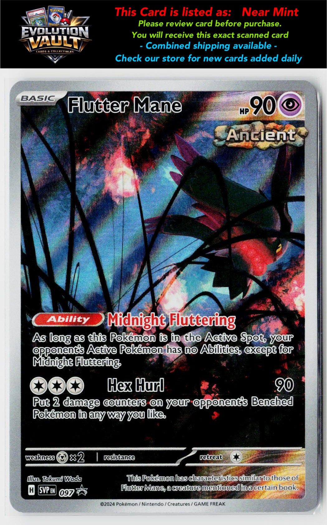 SV: Scarlet & Violet Promo Cards #097 Flutter Mane