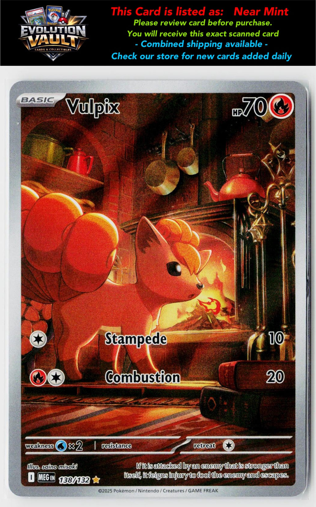 ME01: Mega Evolution #138/132 Vulpix
