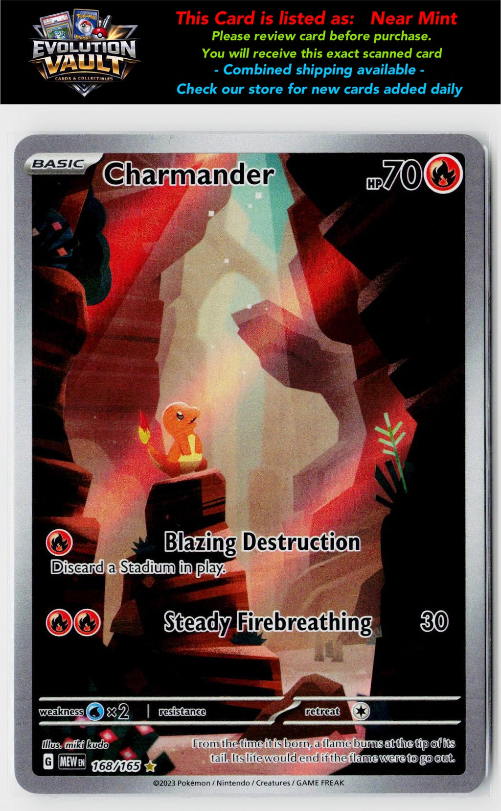 SV: Scarlet & Violet 151 #168/165 Charmander