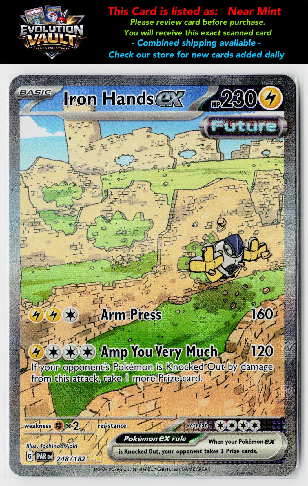 SV04: Paradox Rift #248/182 Iron Hands ex