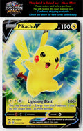 SWSH: Sword & Shield Promo Cards #SWSH198 Pikachu V