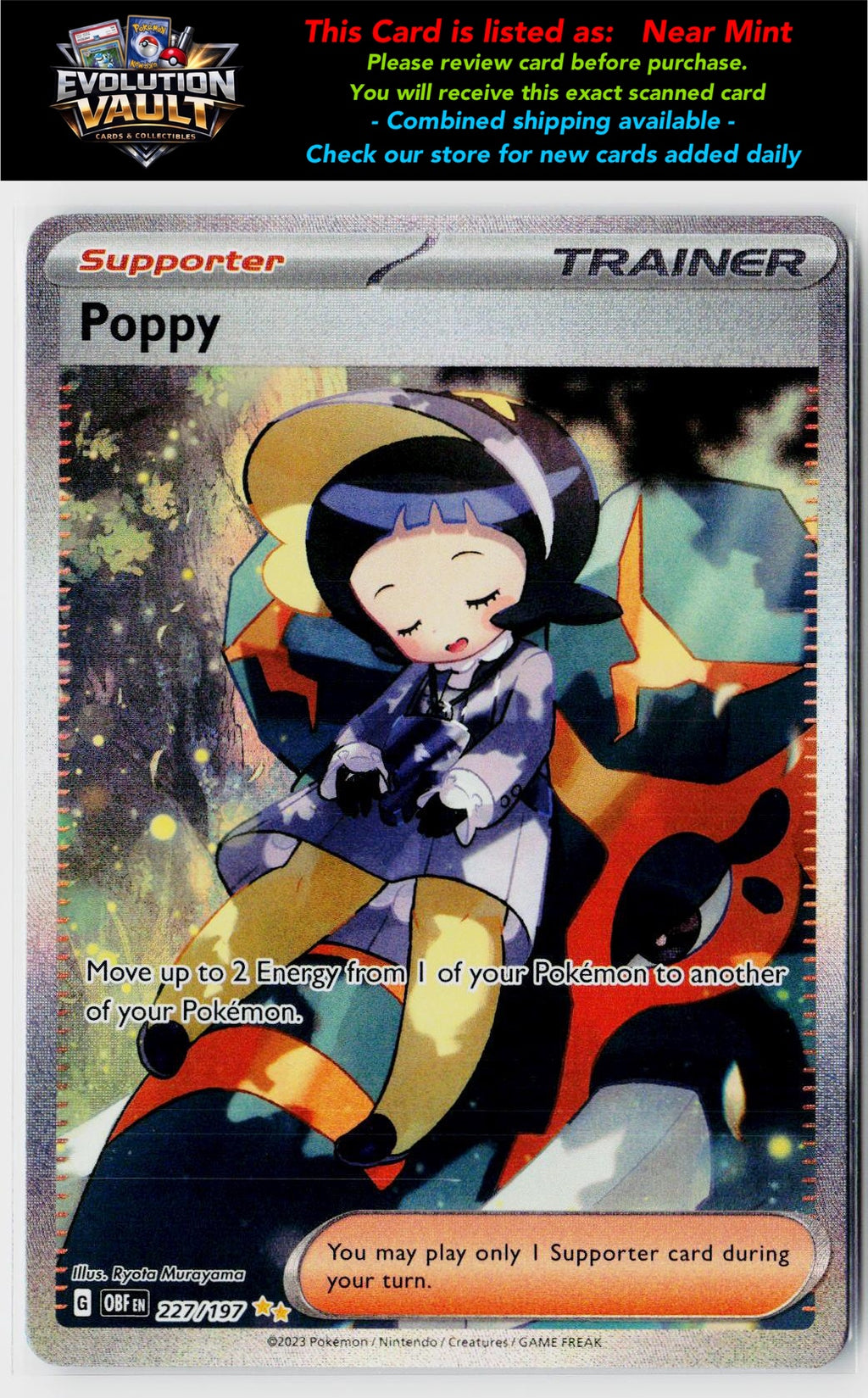 SV03: Obsidian Flames #227/197 Poppy