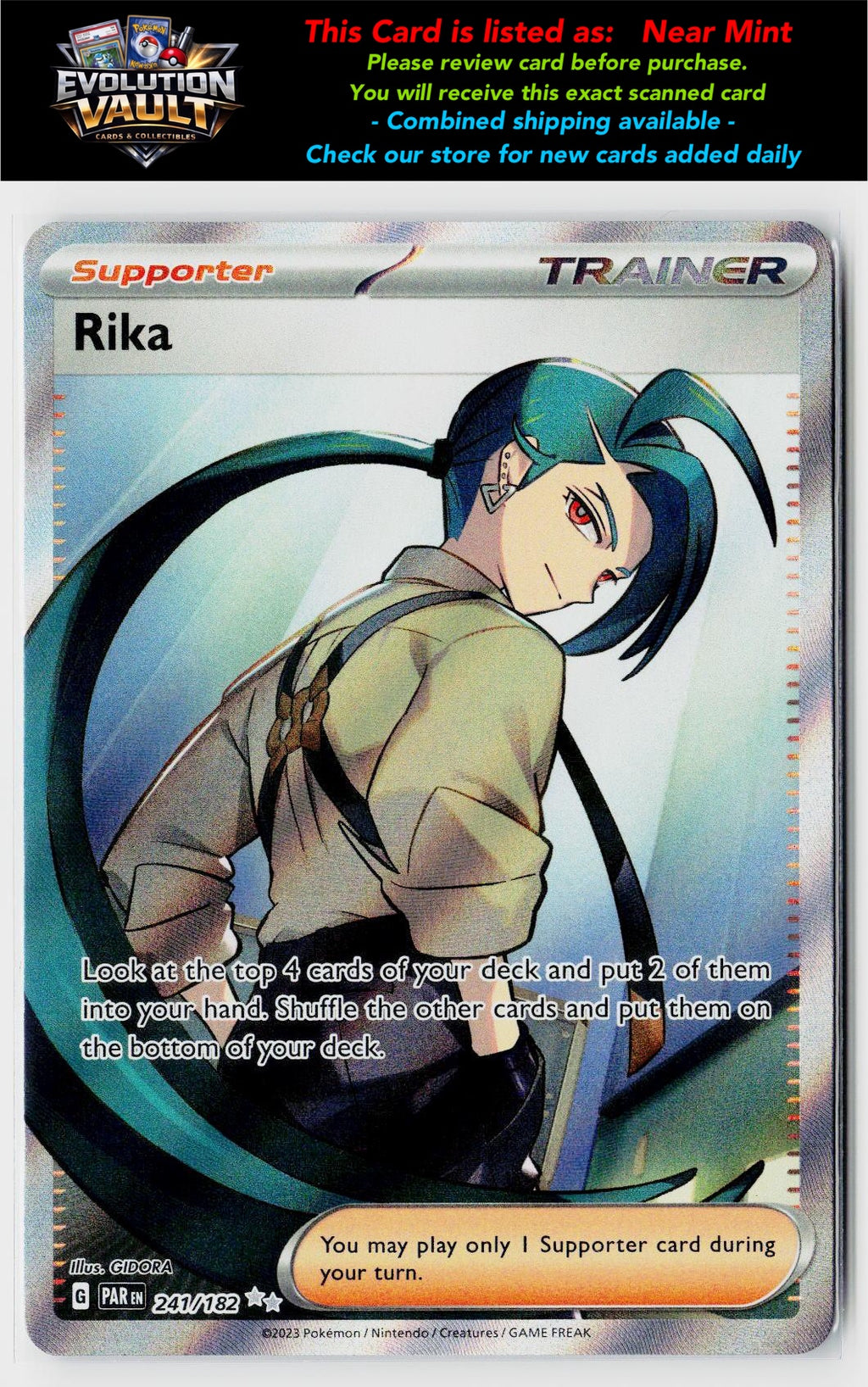 SV04: Paradox Rift #241/182 Rika