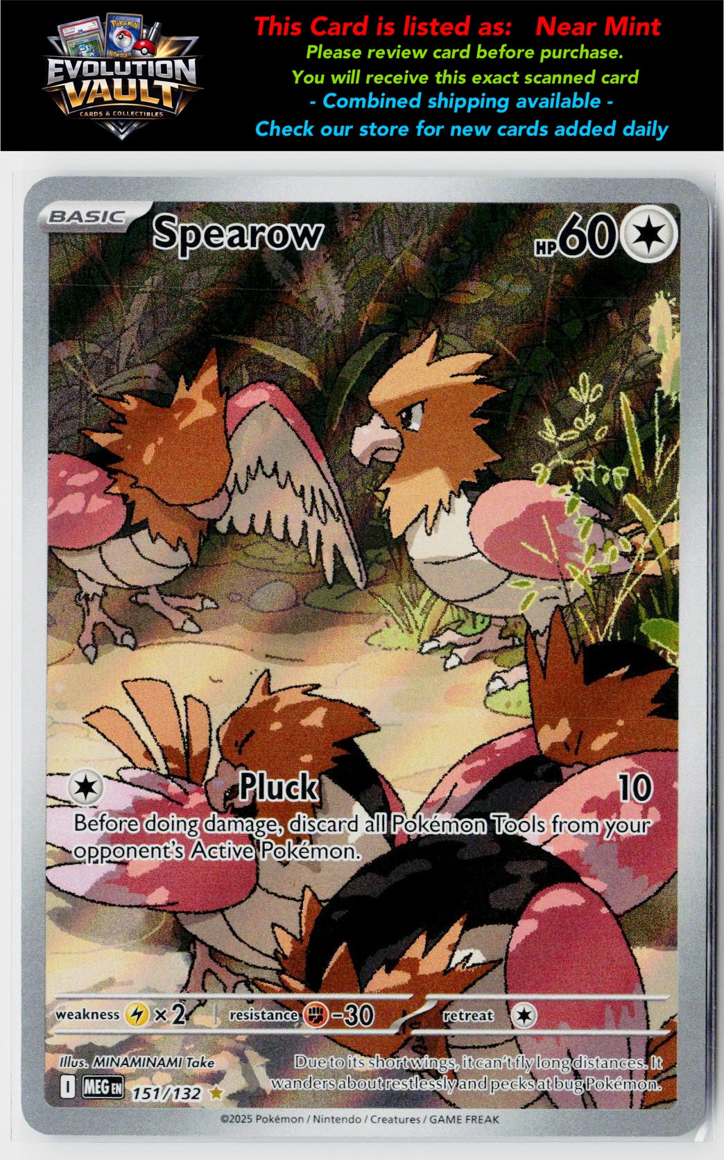 ME01: Mega Evolution #151/132 Spearow