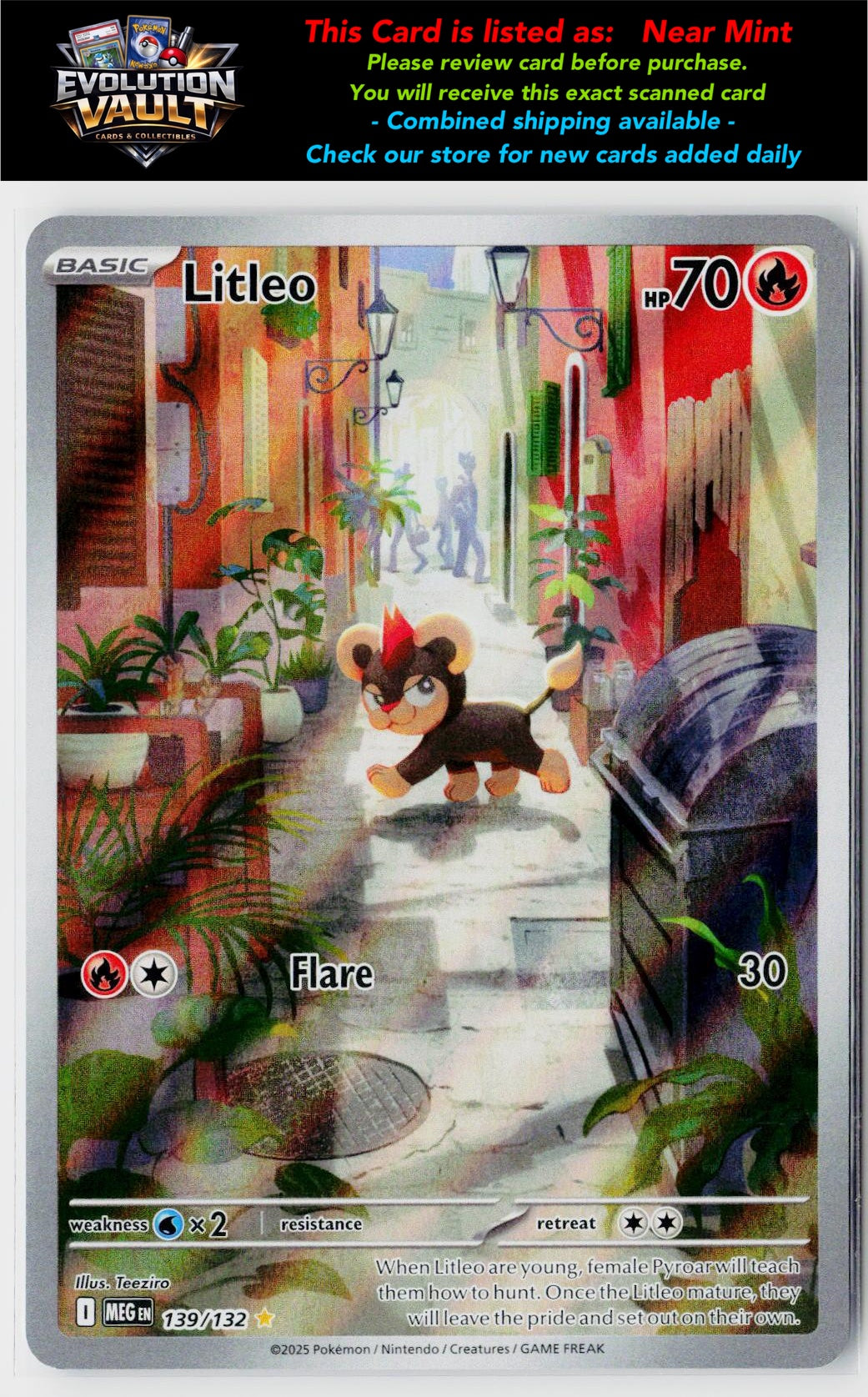 ME01: Mega Evolution #139/132 Litleo