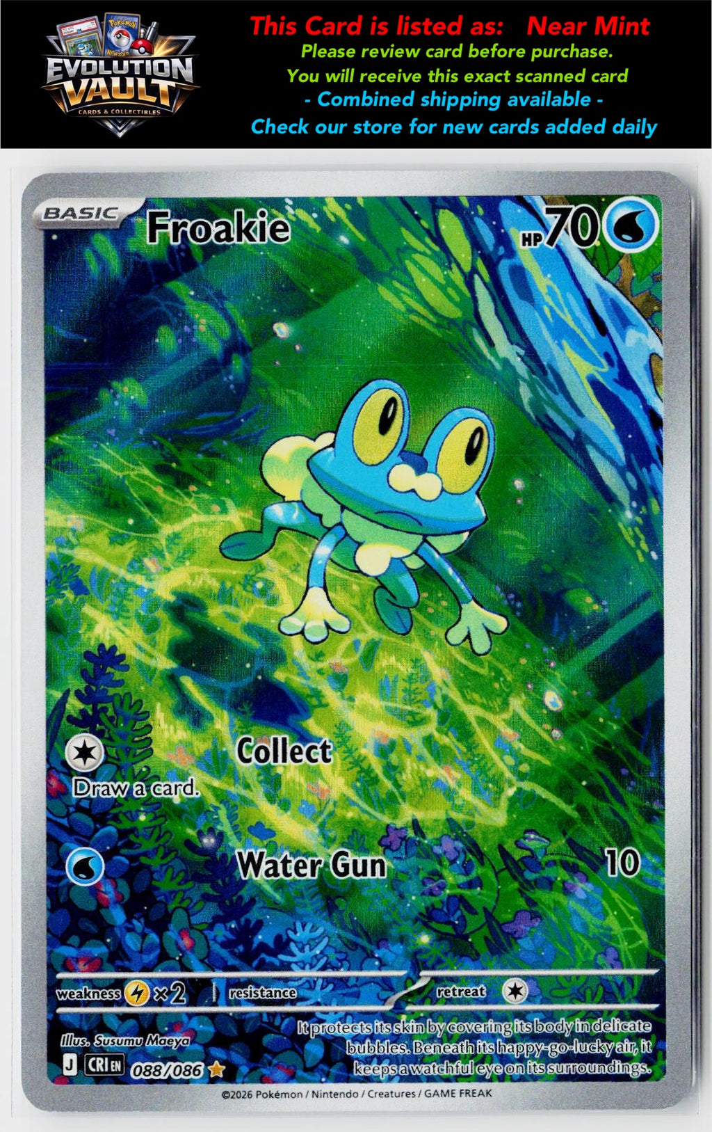 ME04: Chaos Rising #088/086 Froakie